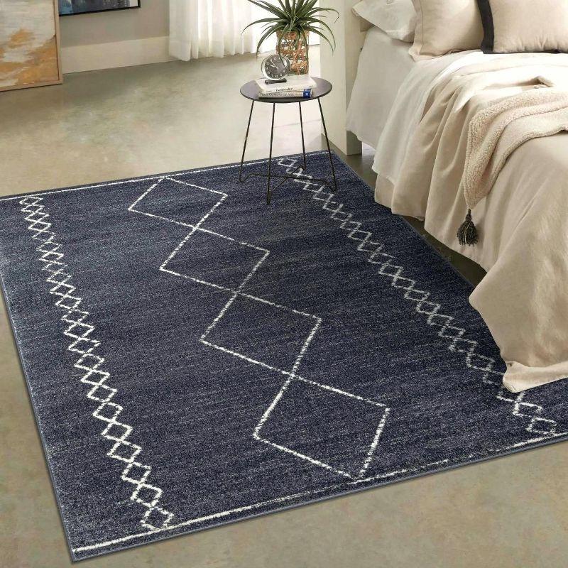 Luxe Weavers Moroccan Geometric Area Rug