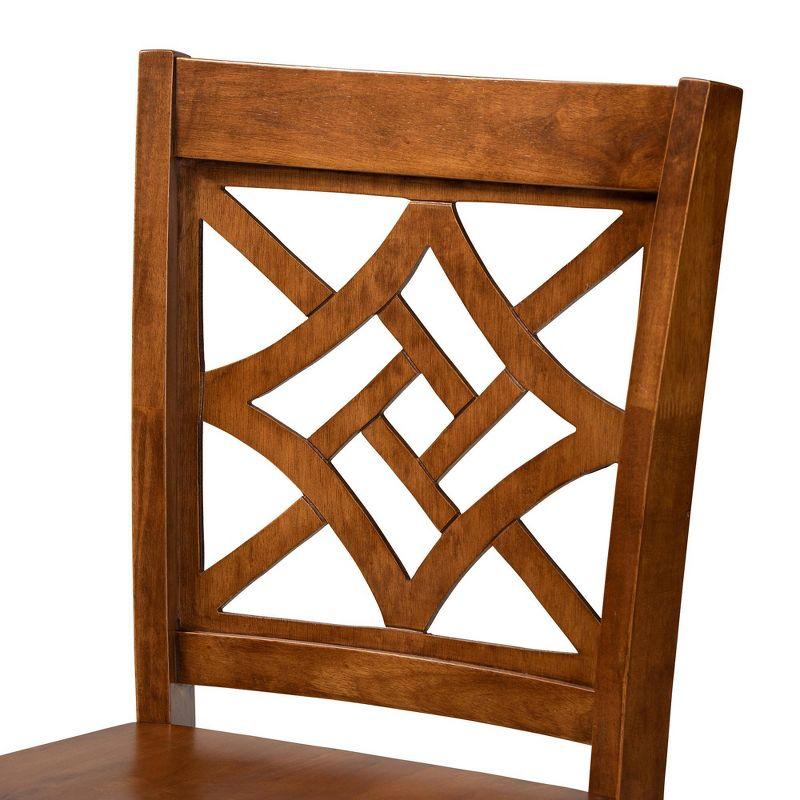 Arash Solid Wood 24.2" Counter Stool