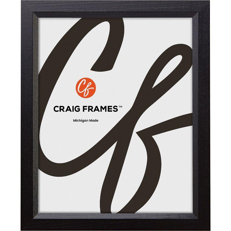 Craig Frames Hardwood Black Single Image Picture Frame