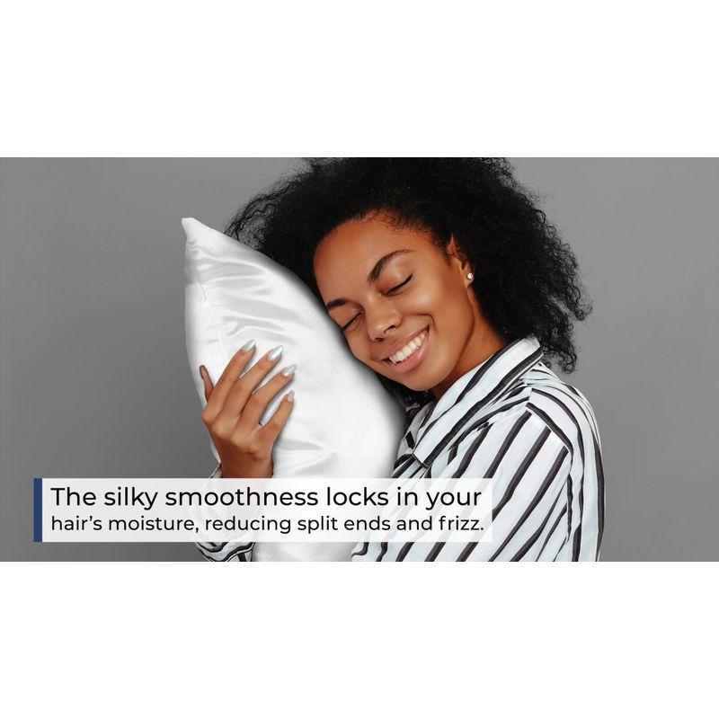 Shopbedding Blissford Satin Pillowcase with Zipper