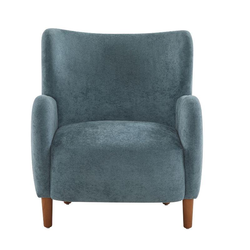 Christopher Knight Home Langston Velvet Upholstered Wingback Accent Chair