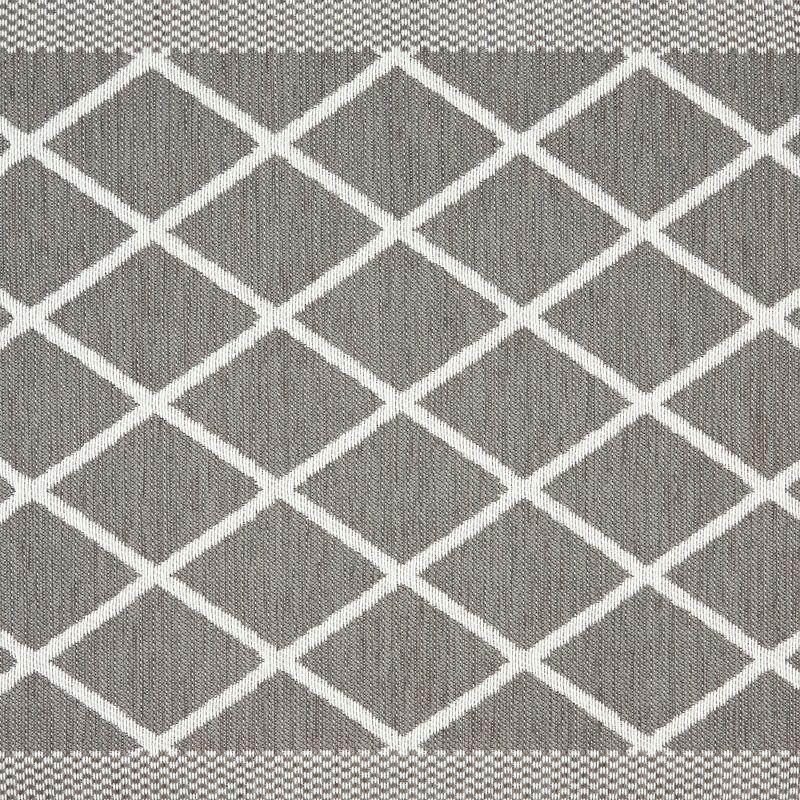 Gray Trellis Memory Foam Anti-Fatigue Kitchen Mat