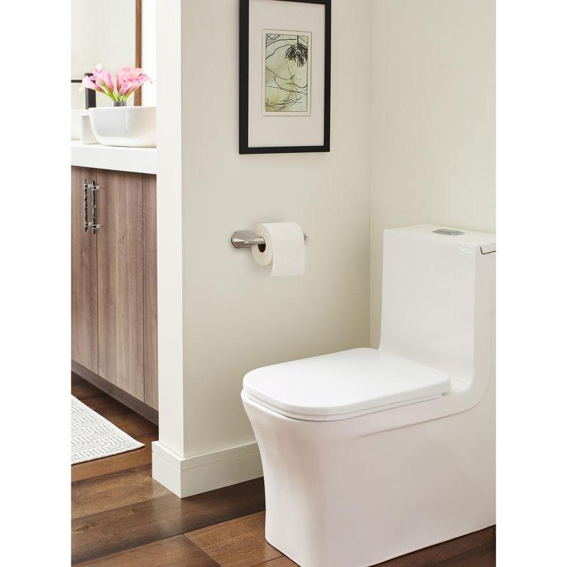 Amerock St. Vincent Brushed Nickel Single Post Toilet Paper Holder