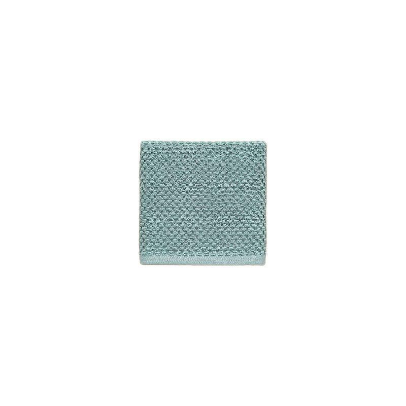 6pc Lilly Cotton Bamboo Bath Towel Set Seafoam - Blue Loom