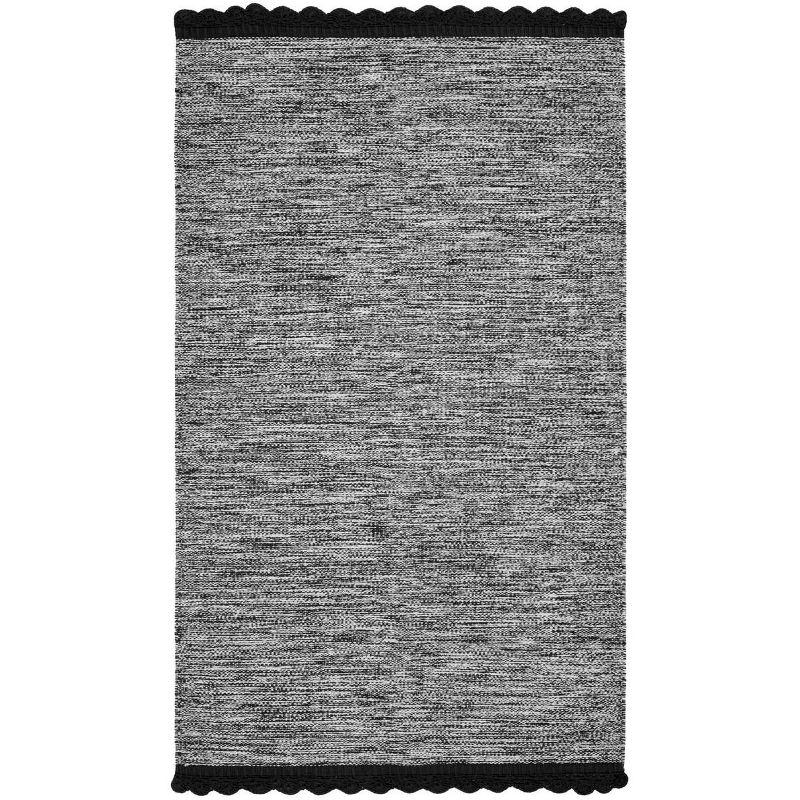 Montauk MTK615 Hand Woven Indoor Accent Rug - Black - 3'x5' - Safavieh.