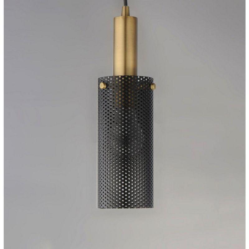 Bacco Single Light Metal Steel Dimmable Pendant