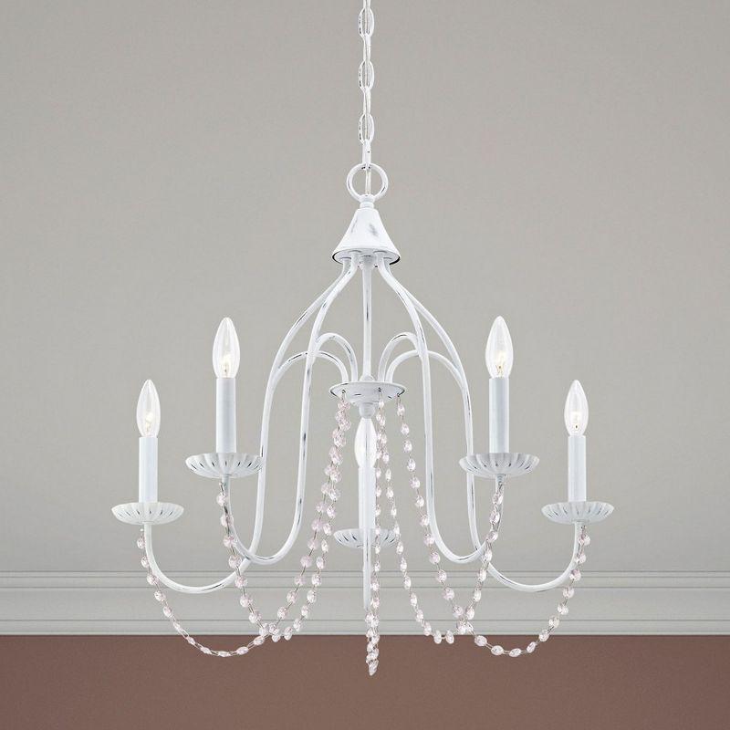 Livex Lighting Alessia 5 - Light Chandelier in  Antique Brass