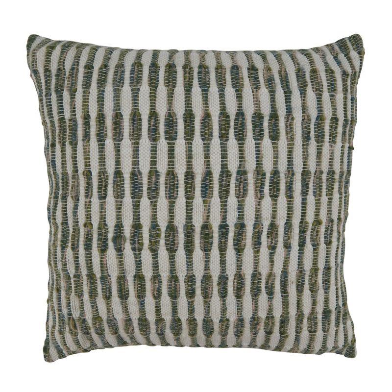 Saro Laelia Collection Cotton Pillow Cover