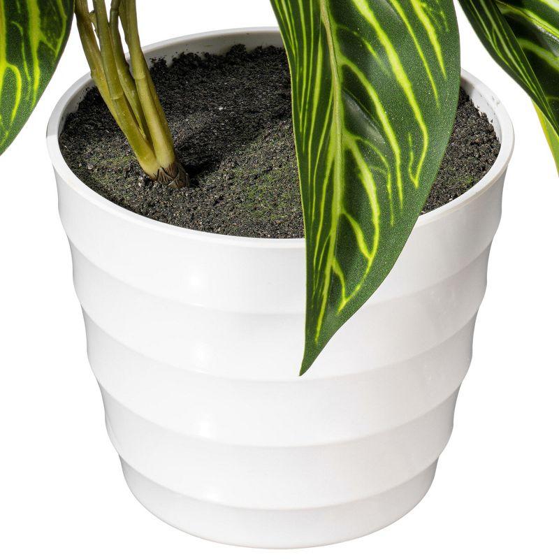 21.6'' Faux Foliage Plant in Ceramic Pot