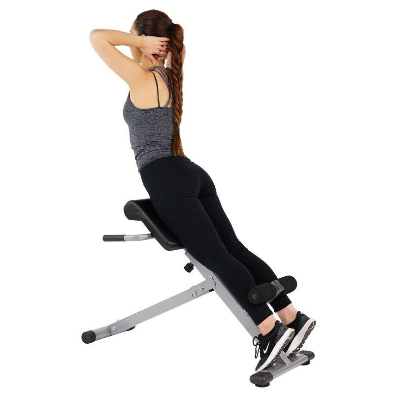 Sunny Health & Fitness 45 Degree Hyperextension Roman Chair