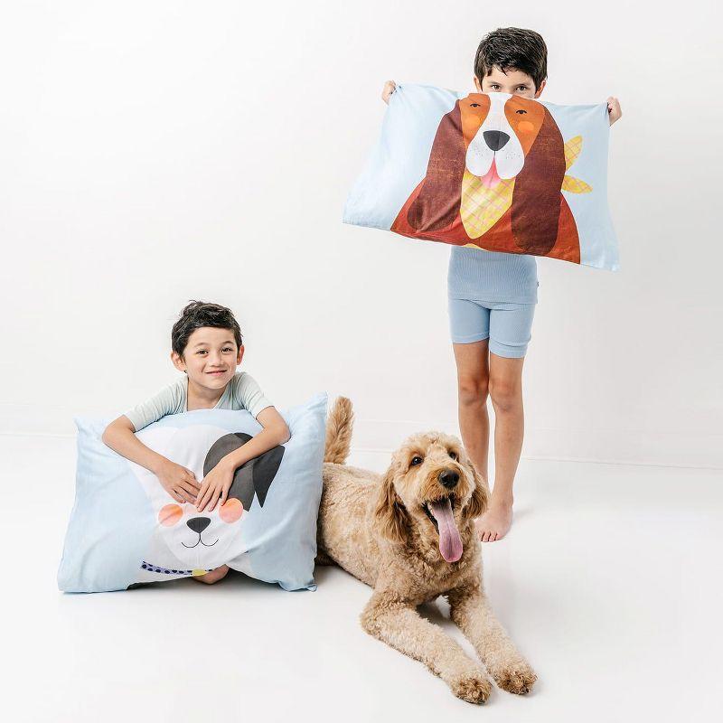 2 pack Dog Pillowcase Set - 100% Cotton (Set of 2)