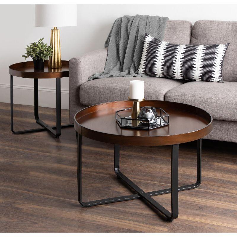 Kate and Laurel Zabel Metal Coffee Table