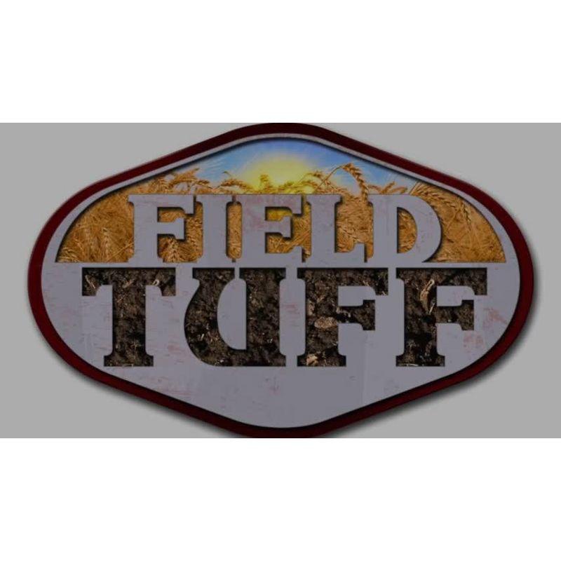 Field Tuff Steel Spring Coil Tine Tow Behind Landscape Rake for Leaves, Pine Needles, Straw, and Grass with 3 Point Hitch Receiver Attachment, Black