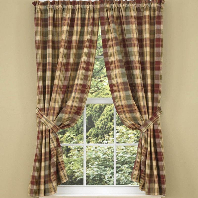 Park Designs Saffron Unlined Panel Pair - 63" - Beige