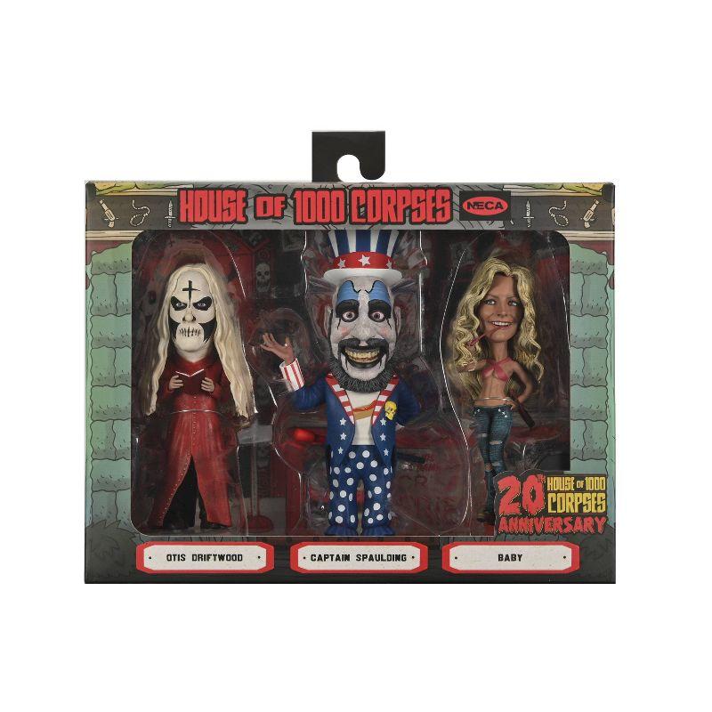 House of 1000 Corpses Little Big Head 3-Pack Figures