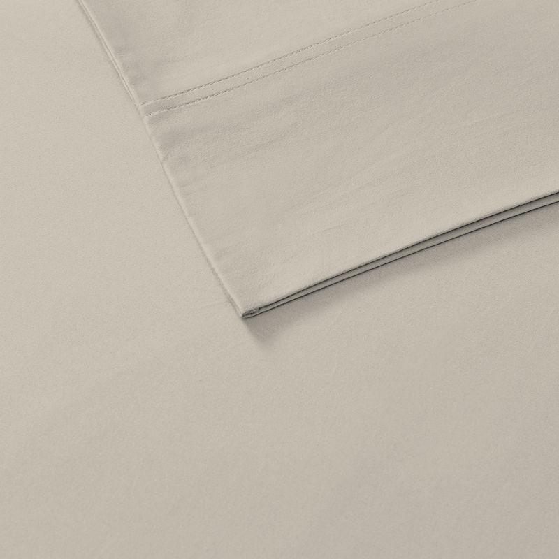 Color Sense 100% Cotton Cool & Crisp Percale Weave Fitted Sheet