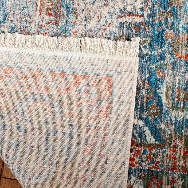 Vintage Persian VTP483 Power Loomed Area Rug - Beige/Blue - 9'x11'7" - Safavieh.