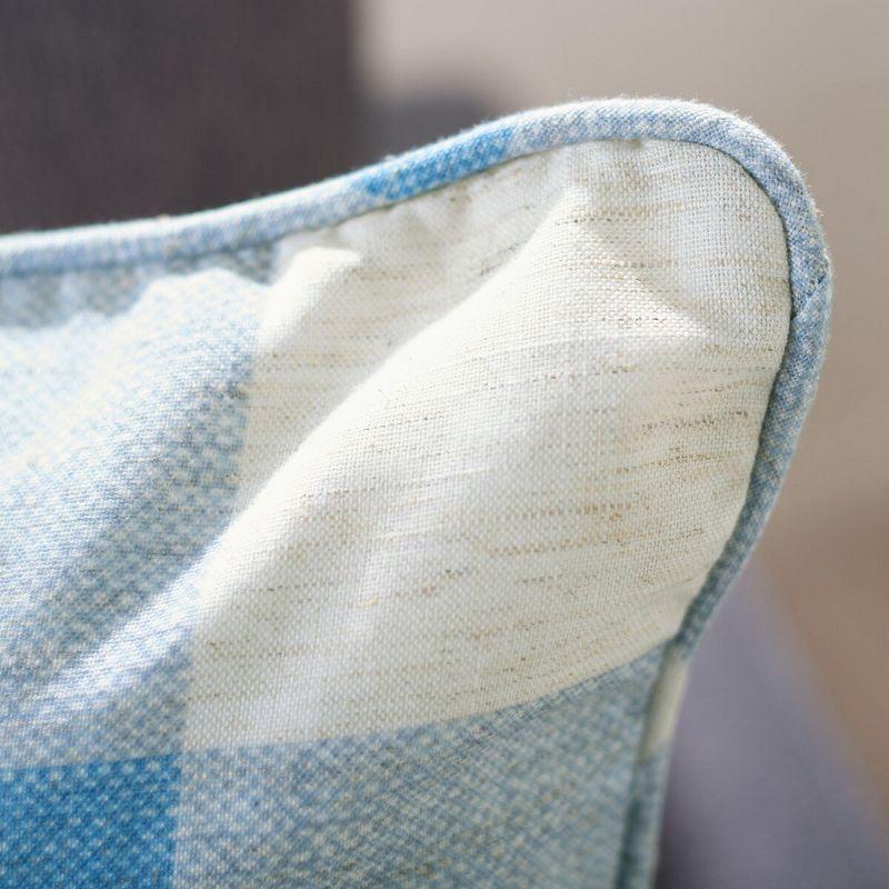 Safavieh Plaid Reversible Throw Pillow
