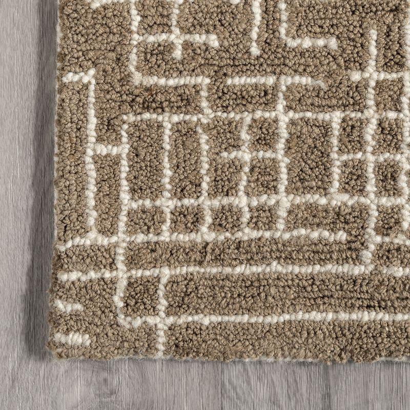 Arvin Olano x Rugs USA - Hive Jute and Wool Indoor Area Rug