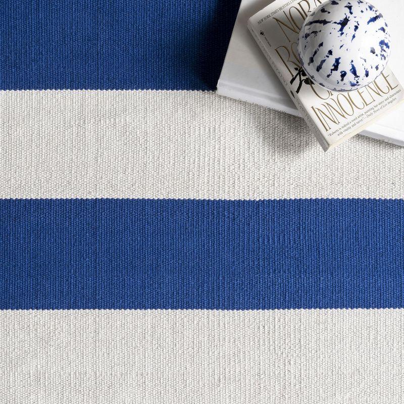 nuLOOM Gracen Cotton Stripe Area Rug