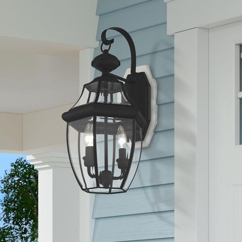Livex Lighting Monterey 2 - Light Wall Light in  Black