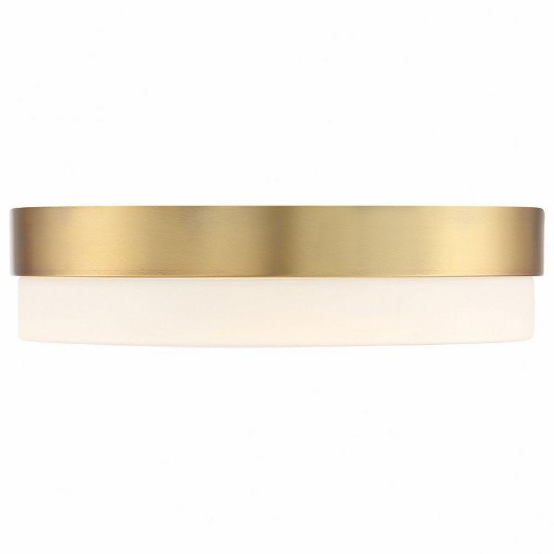 Access Lighting Roma 1 - Light Flush Mount in  Antique Brushed Brass