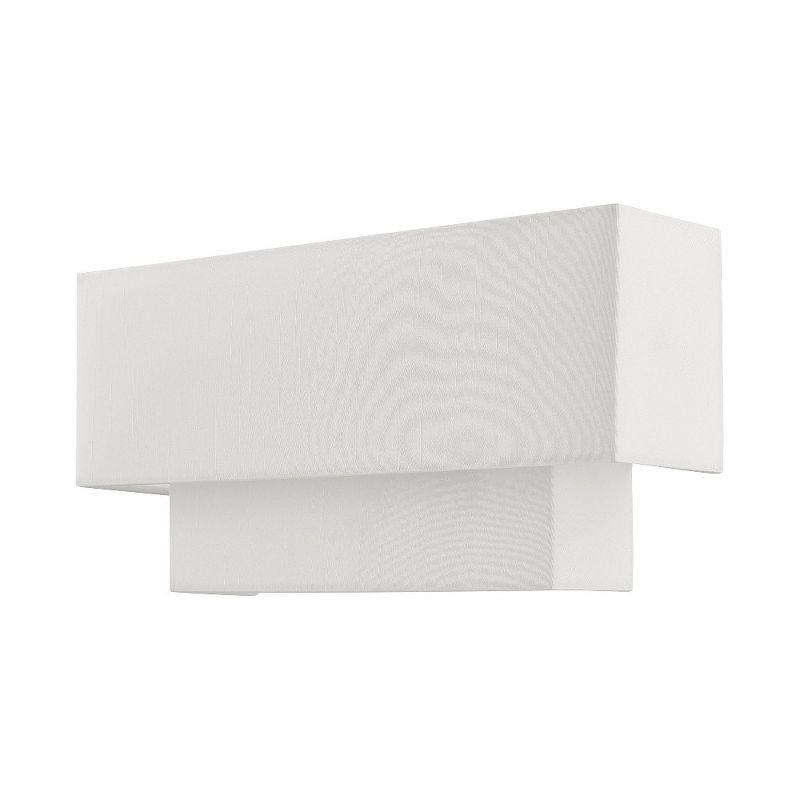 Livex Lighting Claremont 2 - Light Wall Light in  Brushed Nickel