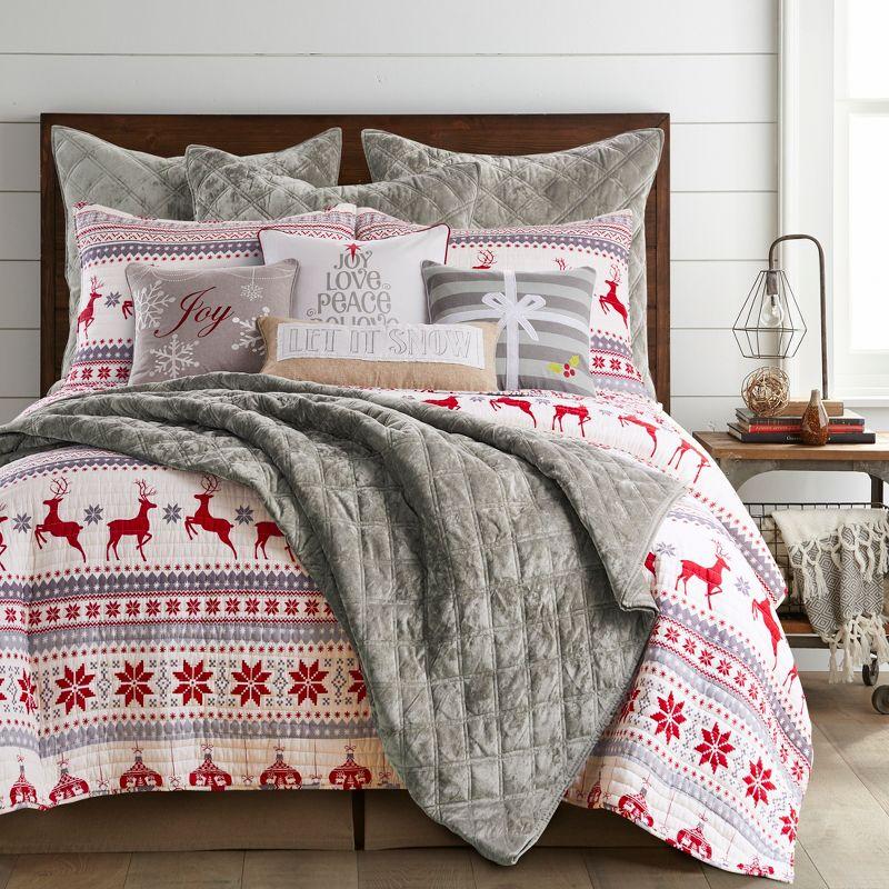 Silent Night Holiday Quilt Set - Levtex Home