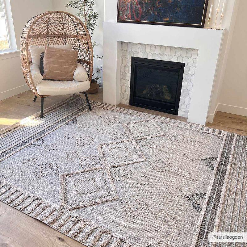 Hauteloom Runner Runner Rug   Charcoal