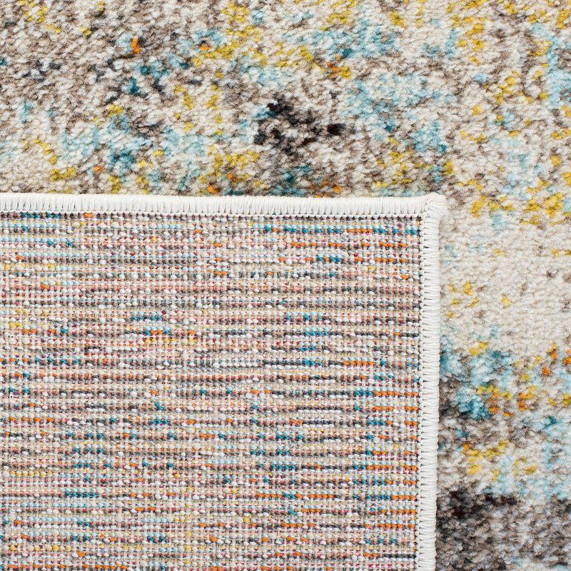 Madison MAD425 Power Loomed Indoor Area Rug - Grey/Gold - 12'x15' - Safavieh