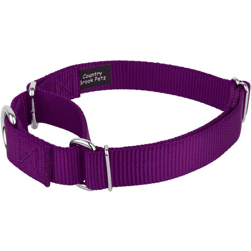 Country Brook Design Martingale Heavyduty Nylon Dog Collar