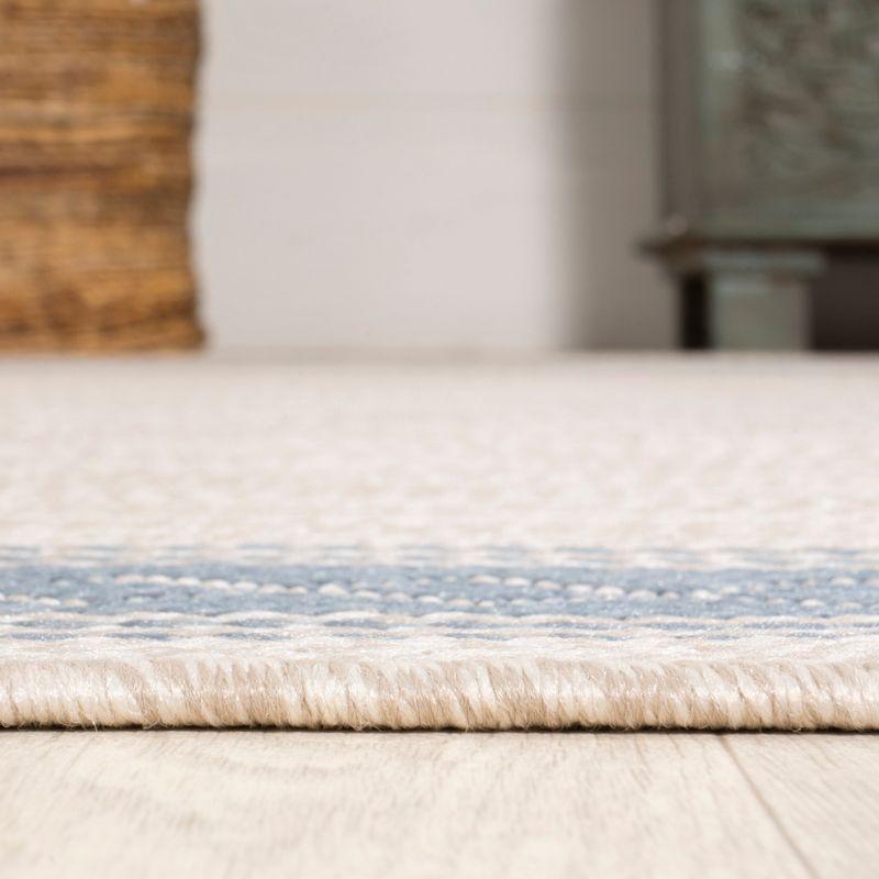 Lucia Classic Diamond Border Indoor/Outdoor Area Rug - JONATHAN Y