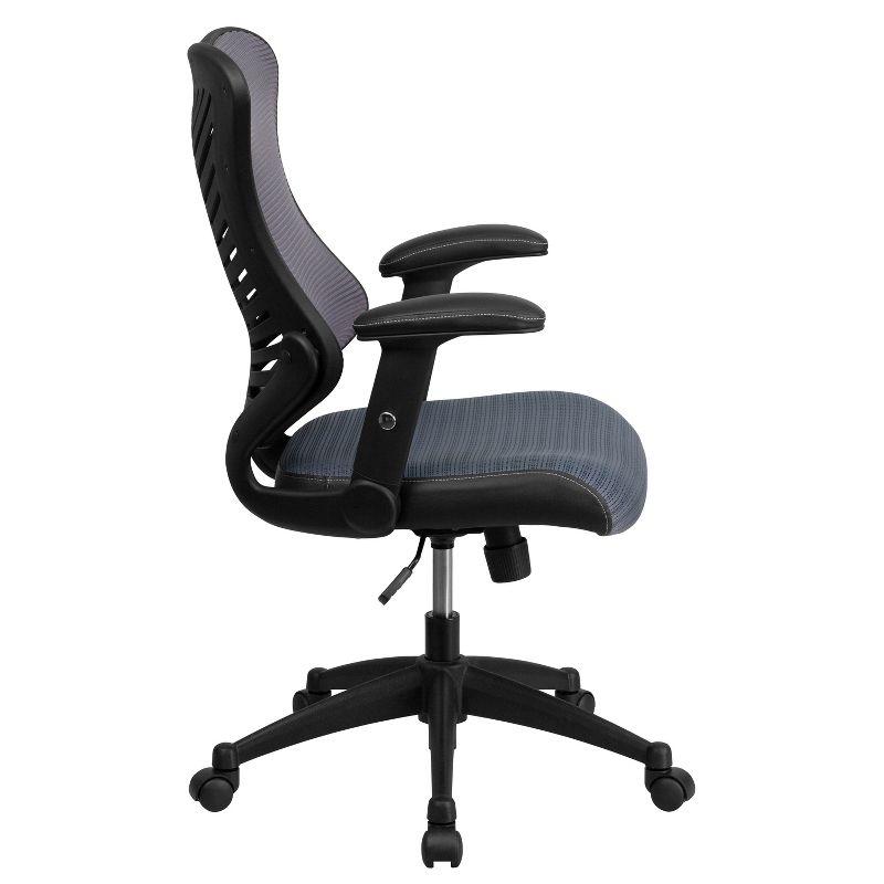 Flash Furniture High Back Designer Mesh Executive Swivel Ergonomic Office Chair with Adjustable Arms