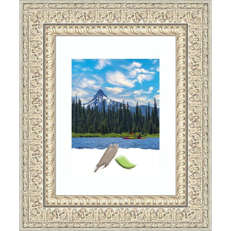 Amanti Art Fair Baroque Cream Wood Picture Frame