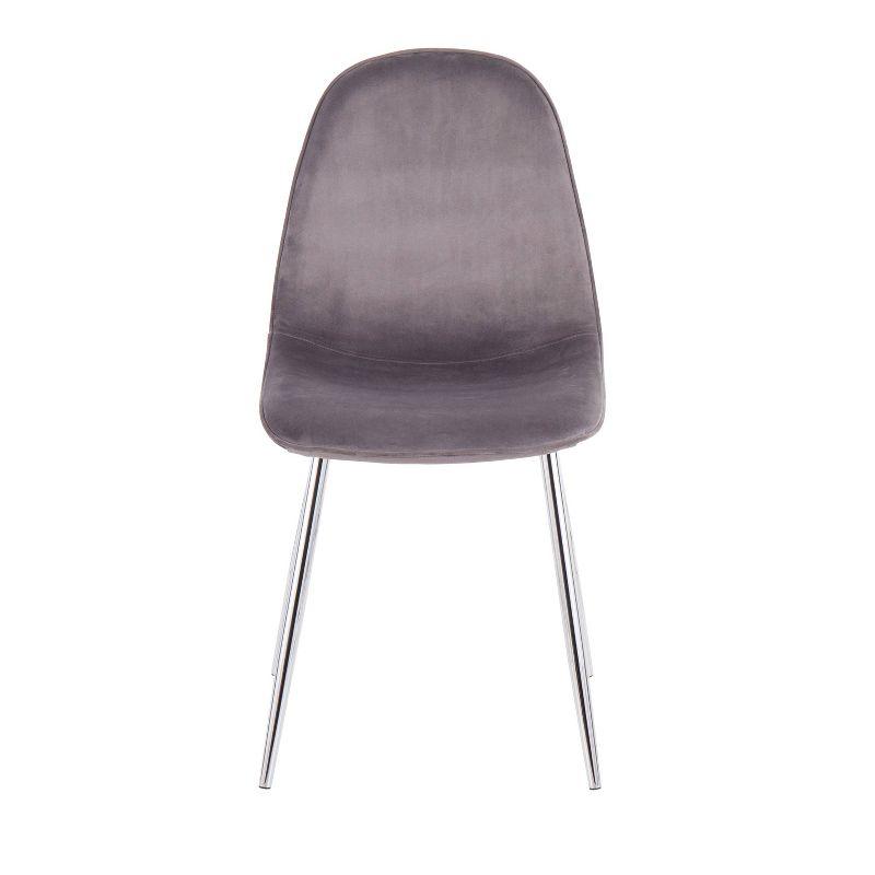 Set of 2 Pebble Contemporary Dining Chairs - LumiSource