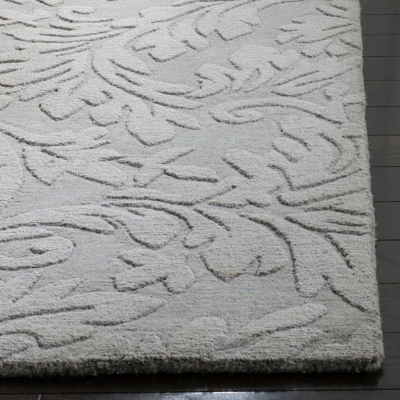 Impressions IM344 Hand Loomed Area Rug - Grey - 7'6"x9'6" - Safavieh.