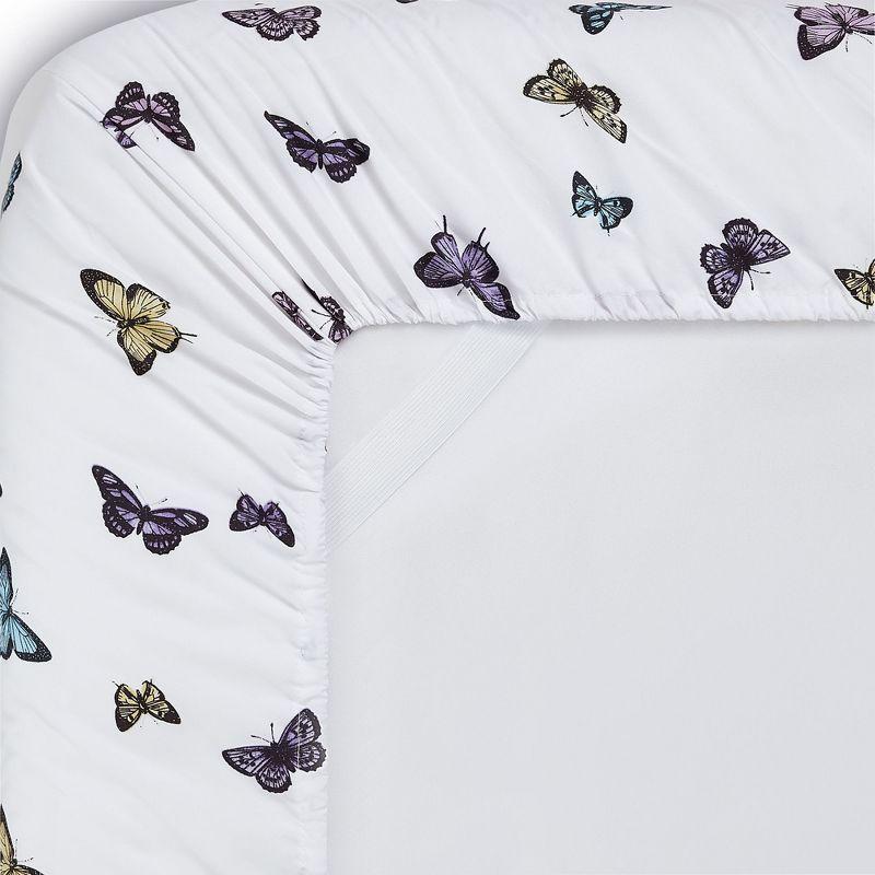 Butterflies Microfiber Kids' Sheet Set By Sweet Home Collection®