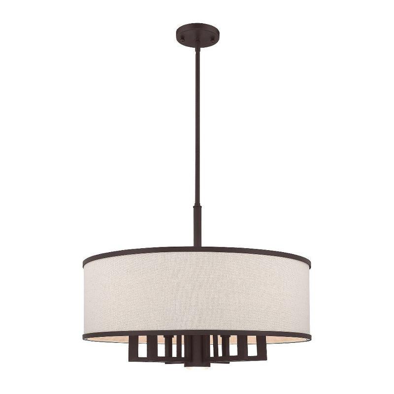 Livex Lighting Park Ridge 6 - Light Chandelier in  Bronze