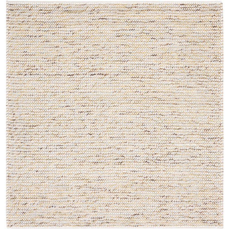 Flatweave Wool Solid Color Rug