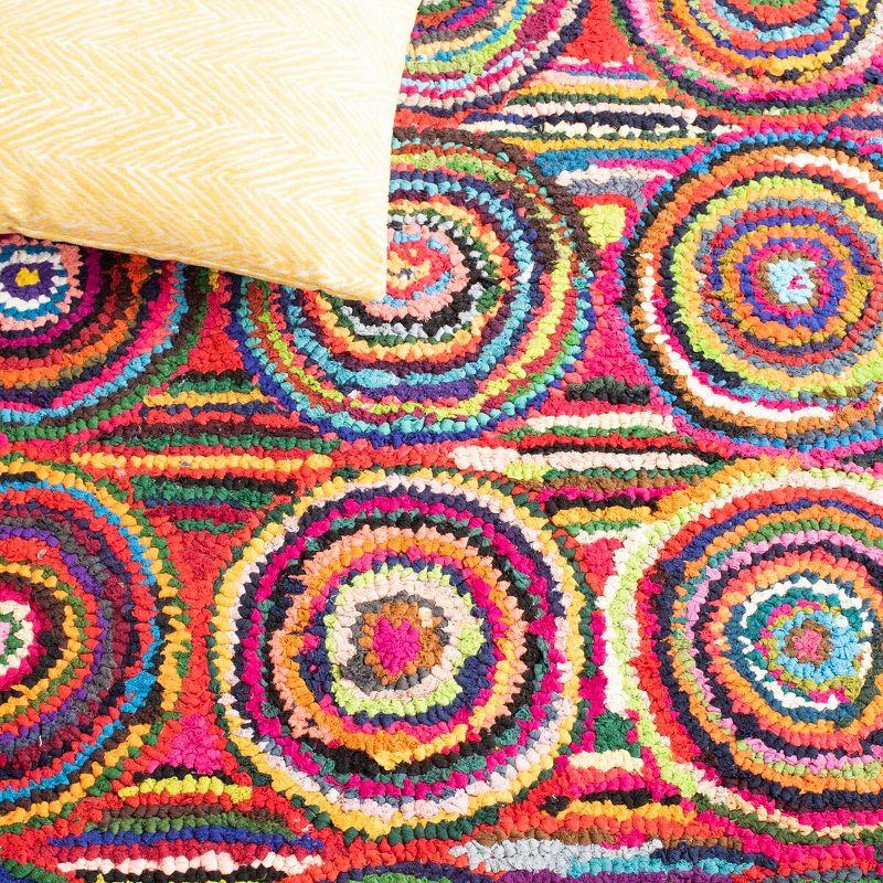 Nantucket NAN143 Hand Tufted Indoor Accent Rug - Pink/Multi - 2'x3' - Safavieh.