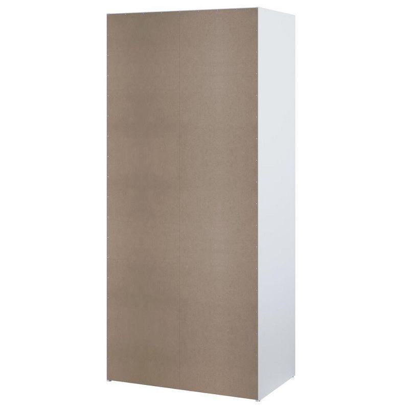 Tvilum, Space Wardrobe with 2 Sliding Doors, White