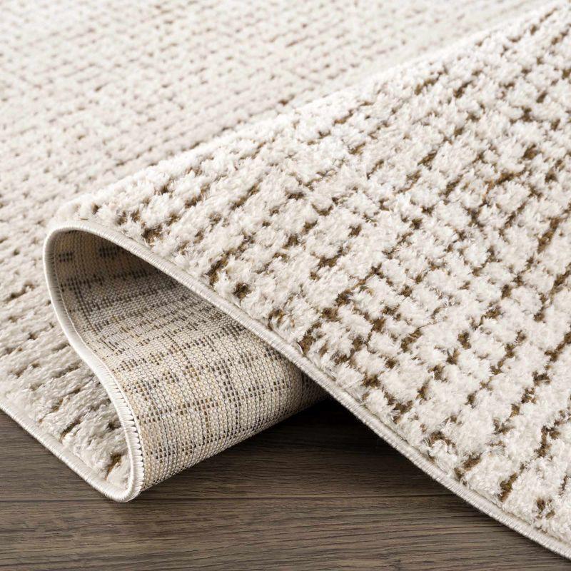 Hauteloom Rectangle Area Rug  Beige