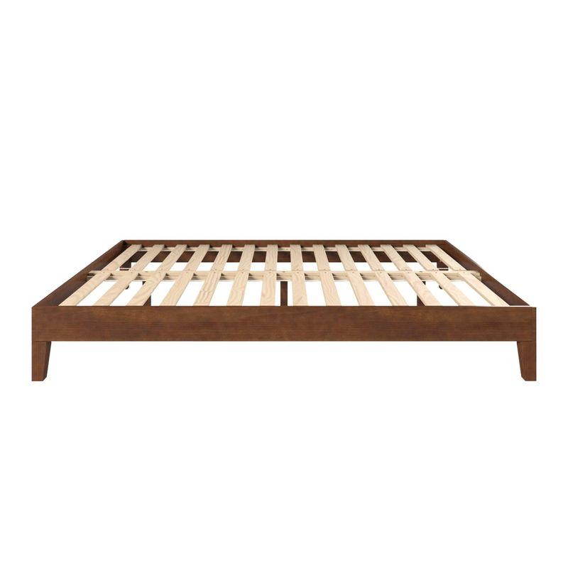 Queen Nix Platform Bed Natural - Steve Silver Co.: Pine Frame, No Box Spring Needed, Max 650 lbs