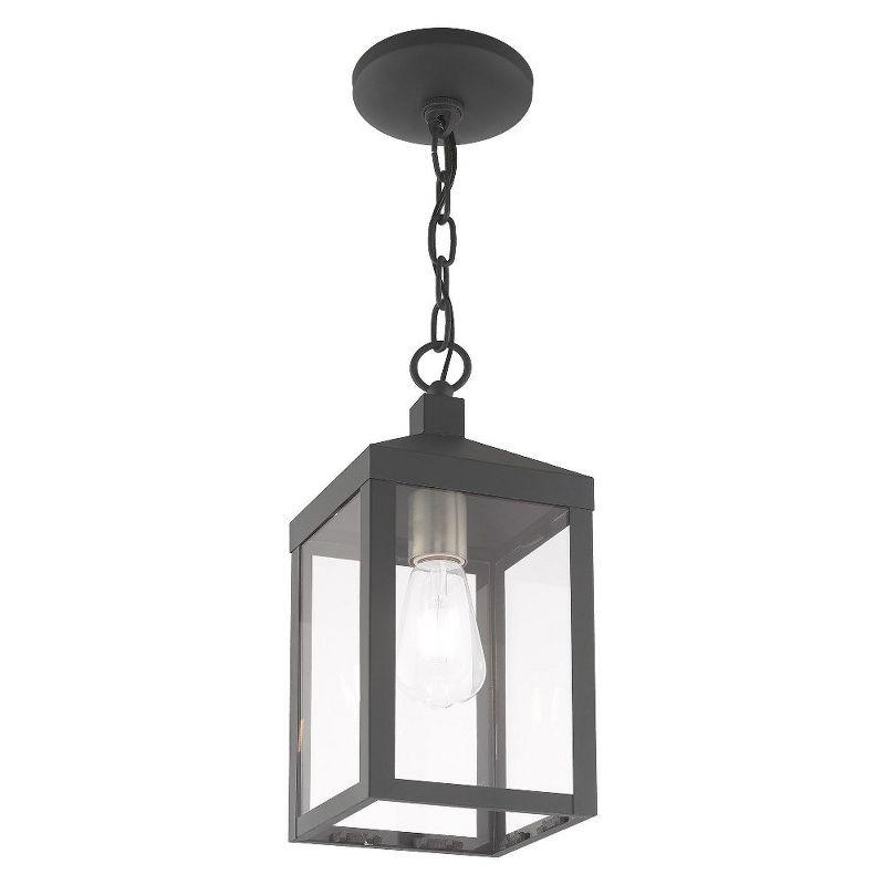 Livex Lighting Nyack 1 - Light Pendant in  Scandinavian Gray