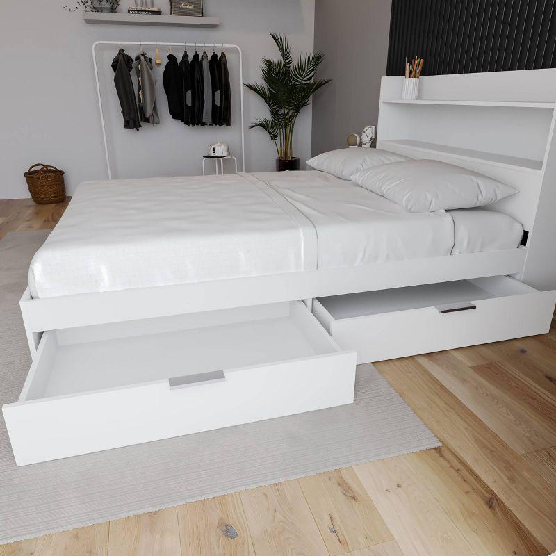 Nexera Hunter 2 Drawer Storage Bed