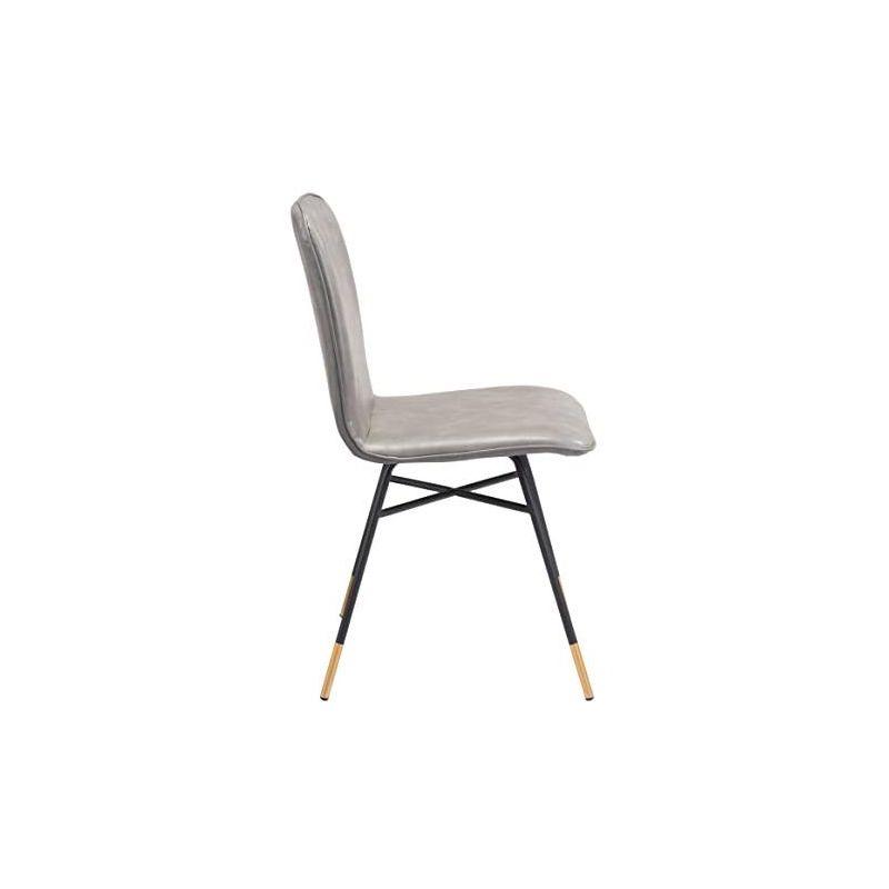 Zuo Var Dining Chair (Set of 2) Gray