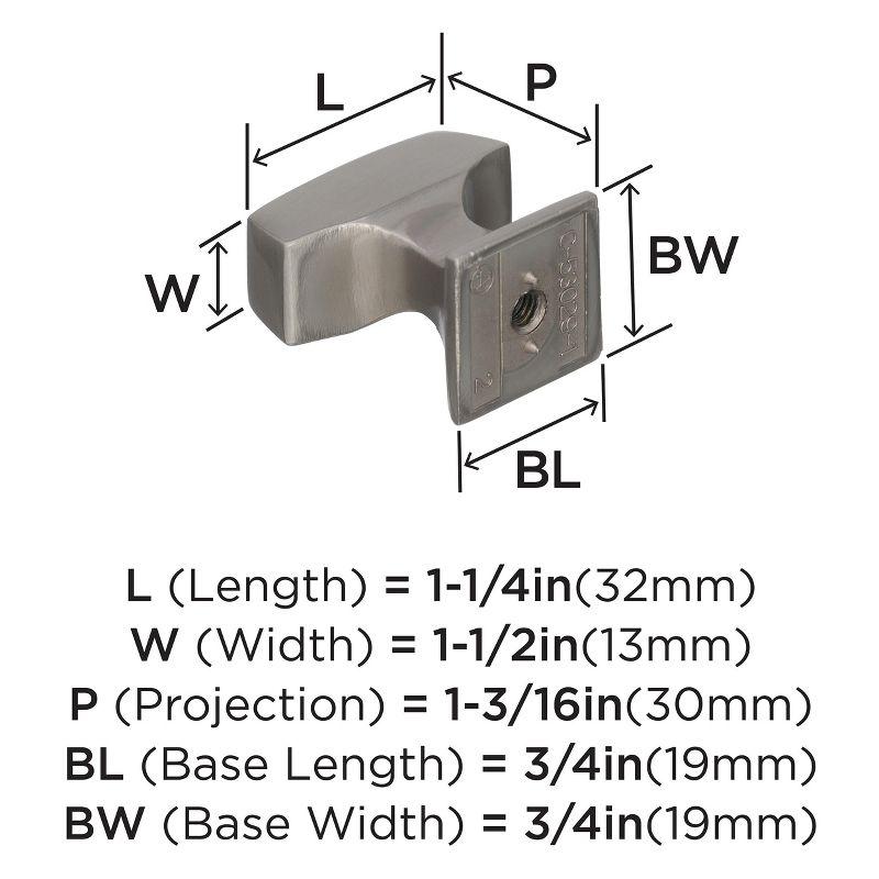 Mulholland 1 1/4" Length Bar Knob