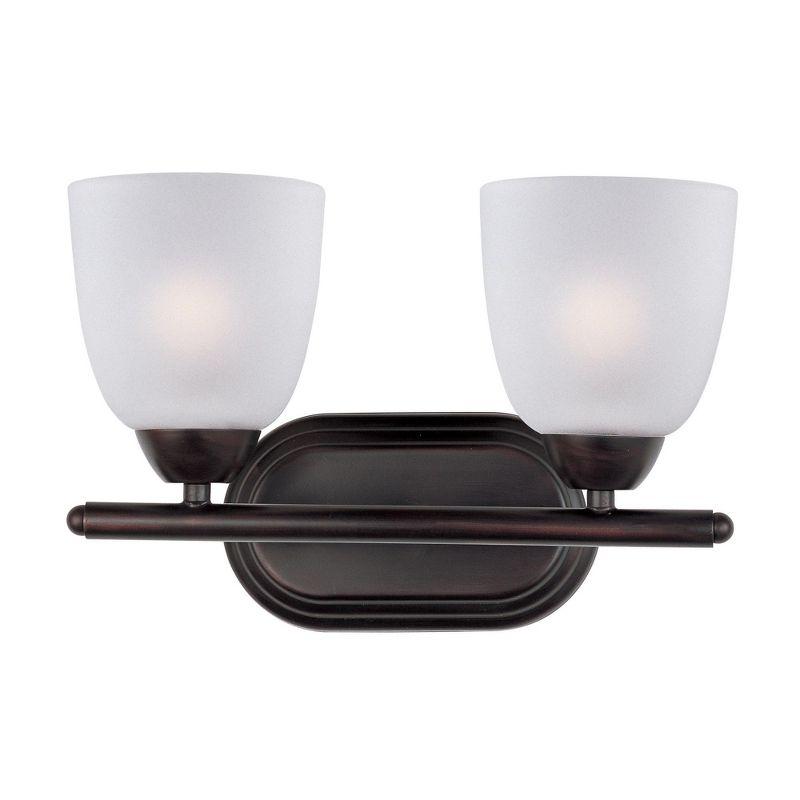 Maxim Lighting Axis 2 - Light Vanity in  Oil Rubbed Bronze
