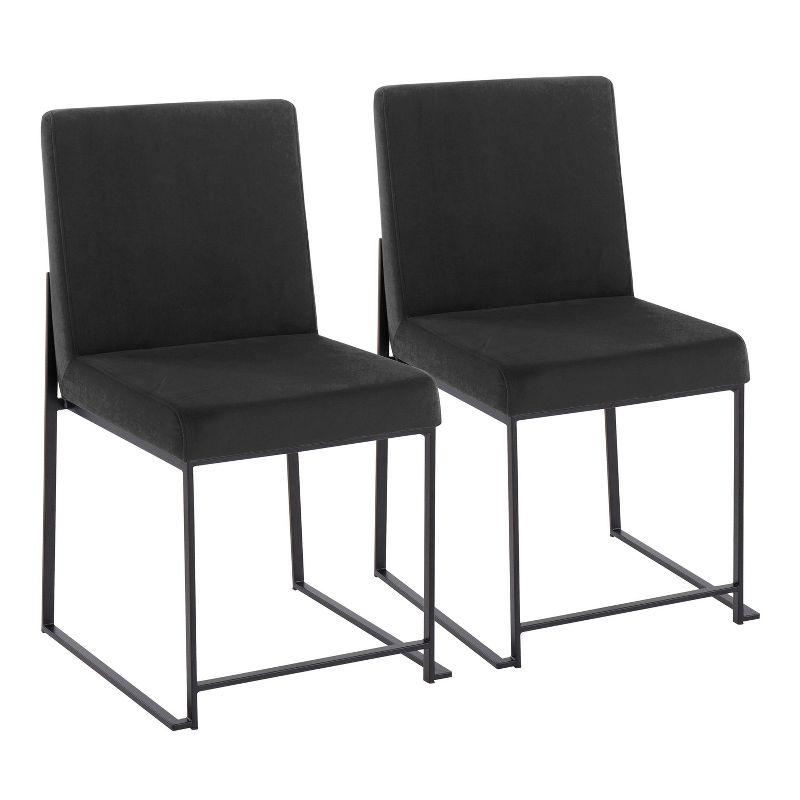 Set of 2 High Back Fuji Dining Chairs