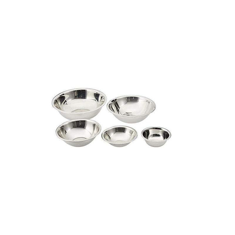 COOKPRO 717 5PC STAINLESS STEEL MIXING BOWL SET VERY DURABLE